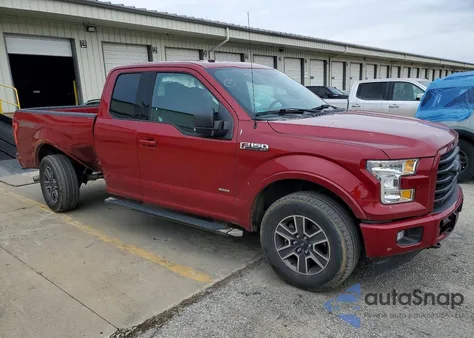 2017 Ford F150 Super Cab z USA, uszkodzony, nr VIN 1FTEX1EP8HFC33047
